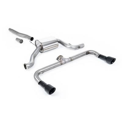 SSXVW251 Milltek Cat-back Volkswagen Scirocco 2.0 TSI 200cv scarico sportivo terminale marmitta decat skat 200 celle