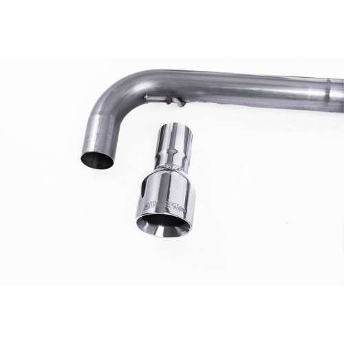 SSXVW152 Milltek Turbo-back Race con Cat sportivo Volkswagen Scirocco 2.0 TSI R scarico sportivo terminale marmitta decat skat 2