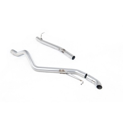 SSXVW574 Milltek Particulate Filter-back Non-resonated Volkswagen Transporter T6.1 SWB 2.0 TDI 199cv scarico sportivo terminale 