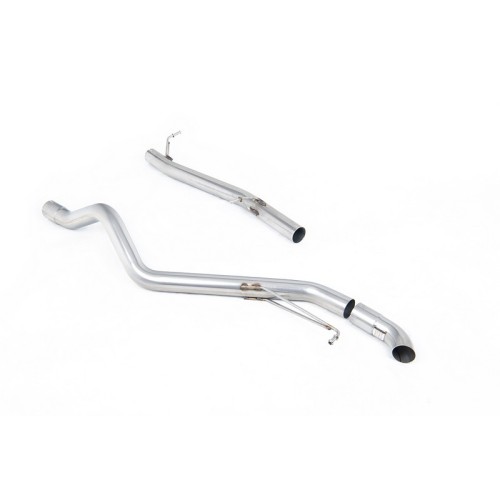 SSXVW574 Milltek Particulate Filter-back Non-resonated Volkswagen Transporter T6.1 SWB 2.0 TDI 199cv scarico sportivo terminale 