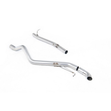 SSXVW574 Milltek Particulate Filter-back Non-resonated Volkswagen Transporter T6.1 SWB 2.0 TDI 199cv scarico sportivo terminale 