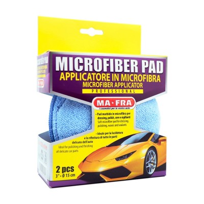 MA-FRA Applicatore in microfibra Microfiber pad - confezione da 2 pezzi - Mafra A0092