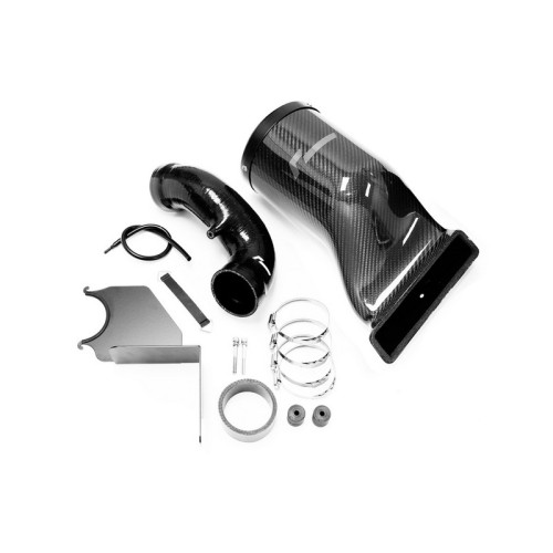 VWR12P2GTG Racingline Aspirazione diretta carbonio lucido filtro sportivo in SPUGNA VW Polo GTI MK6 AW 2.0 TSI EA888.3B 2017-202