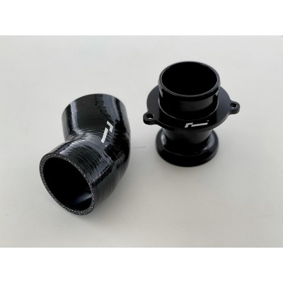 VWR160000 Racingline Turbo muffler delete pipe turbina Garrett con manicotto Telaio MQB EVO EA888.4 2.0 TSI (Lista in descrizion