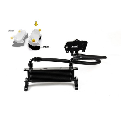 VWR29G7250 Racingline Radiatore olio maggiorato cambio 6 marce DSG DQ250 MQB EA888.3 1.8/2.0 TSI (Lista in descrizione)