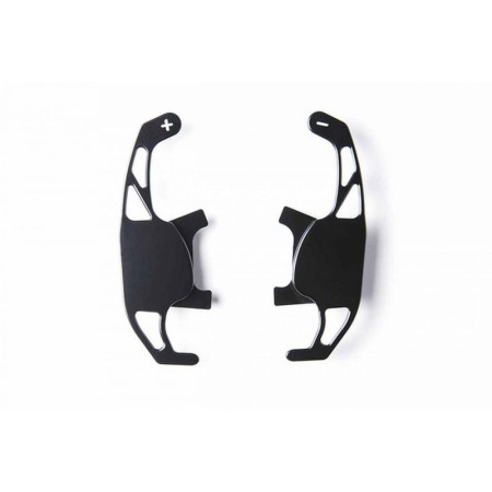 VWR494101 Racingline Palette cambio S-Tronic in CNC NERO Audi A4/S4/ RS4(B9), A5/S5/RS5 (B9), A3/S3/RS3 (volante Audi Sport), TT