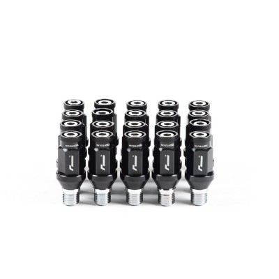 VWR630001 Racingline Kit conversione 20 colonnette 70mm M14x1,50 + dadi lug nuts sede conica (cerchi Aftermarket non sferici)