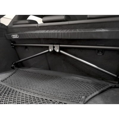 VWR8130S3 Racingline Barra di rinforzo bagagliaio in Carbonio Audi A3, S3 8V 2.0 TFSI e  RS3 8V/8Y 2.5 TFSI (SOLO 3 porte e Spor