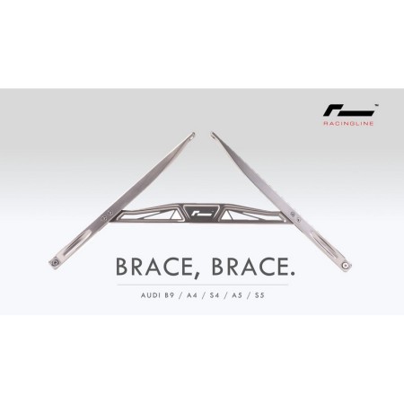 VWR814100 Racingline Rinforzo telaio superiore Audi A4/S4 B9 e A5/S5 B9