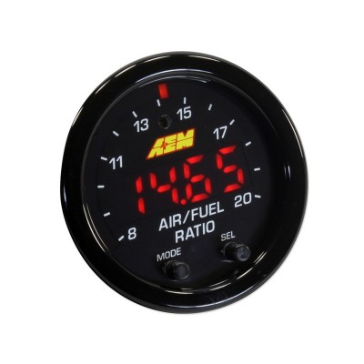 Manometro AEM X-Series digitale Wideband UEGO Stechiometrico AFR - 30-0300 strumento carburazione 2