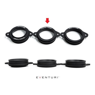 Eventuri EVE-TRB8V8S-FLG-TTE Flangia per turbo inlet TTE700 / TTE625 Audi RS3 8V & 8Y / TT-RS 8S 400cv turbina