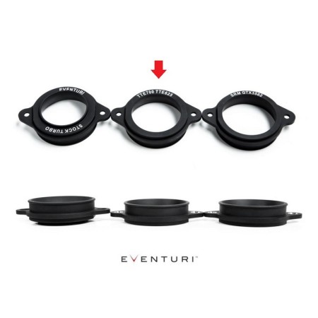 Eventuri EVE-TRB8V8S-FLG-TTE Flangia per turbo inlet TTE700 / TTE625 Audi RS3 8V & 8Y / TT-RS 8S 400cv turbina