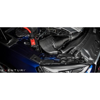 Eventuri EVE-B9RS5-CF-INT Aspirazione diretta in carbonio con convogliatore secondario Audi RS4/RS5 B9 filtro sportivo 2