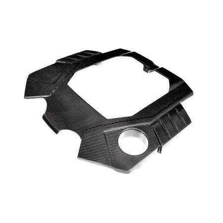Eventuri EVE-C8RS6-CF-ENG Coprimotore in carbonio lucido Audi RS6/RS7 C8 copertura copri motore engine cover