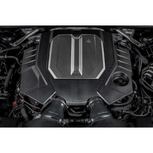 Eventuri EVE-C8RS6-CFM-ENG Coprimotore in carbonio opaco Audi RS6/RS7 C8 copertura copri motore engine cover