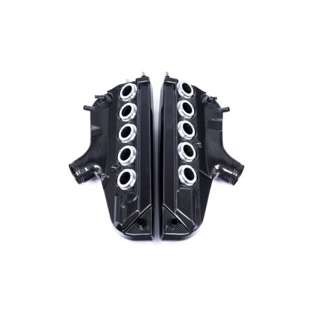 Eventuri EVE-S85-CF-PLM Plenum d'aspirazione (airbox inlet plenum) in carbonio lucido BMW Serie 5 E60/E61 M5/M6 filtro sportivo