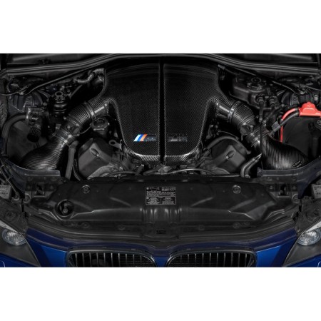 Eventuri EVE-S85-CF-PLM Plenum d'aspirazione (airbox inlet plenum) in carbonio lucido BMW Serie 5 E60/E61 M5/M6 filtro sportivo