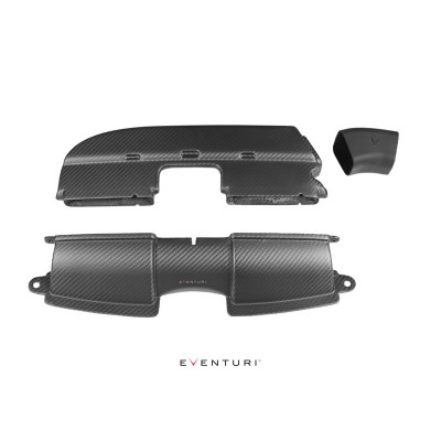 Eventuri EVE-E9X-CFM-DCT Convogliatore presa d'aria frontale in carbonio opaco BMW Serie 3 E92/E93 M3