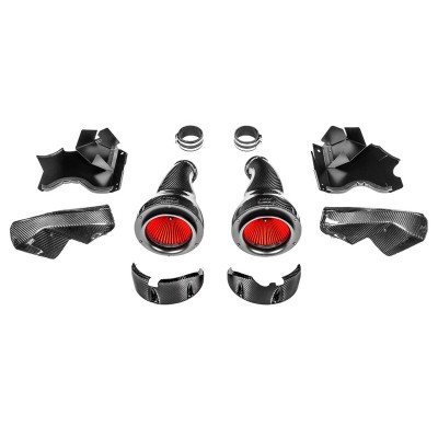 Eventuri EVE-F9XM5M8-CF-INT Aspirazione diretta in carbonio con convogliatori BMW Serie 5 F90 M5 /  F92 M8 filtro sportivo
