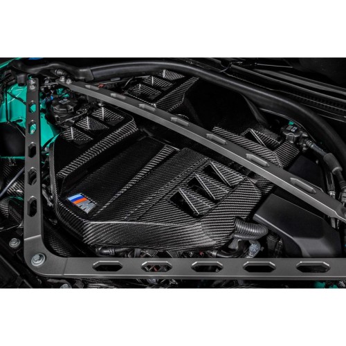 Eventuri EVE-G8XM-CF-ENG Coprimotore in carbonio lucido BMW Serie 3 G80 G81 M3 / 4 G82 M4 / CSL copertura copri motore engine co