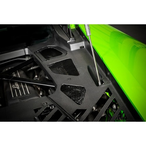 Eventuri EVE-HCN-CF-ENG Coprimotore in carbonio lucido Lamborghini Huracan copertura copri motore engine cover