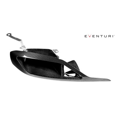 Eventuri EVE-A90-CF-HDP Convogliatore in carbonio in sostituzione del faro per aspirazione Stage 3 Toyota Supra mk5 A90 filtro s