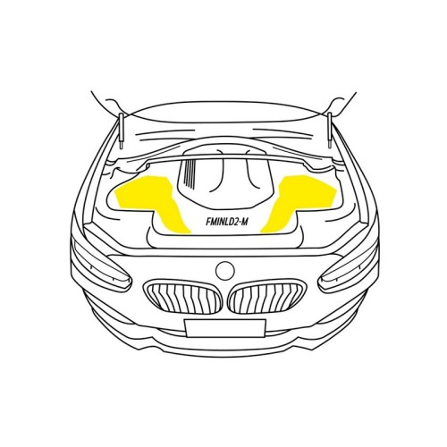 FMINLD2 Convogliatore aria Inlet Duct in carbonio  BMW Serie 1 F20/F21/F40 M140i (B58) 2016-2019  Forge Motorsport