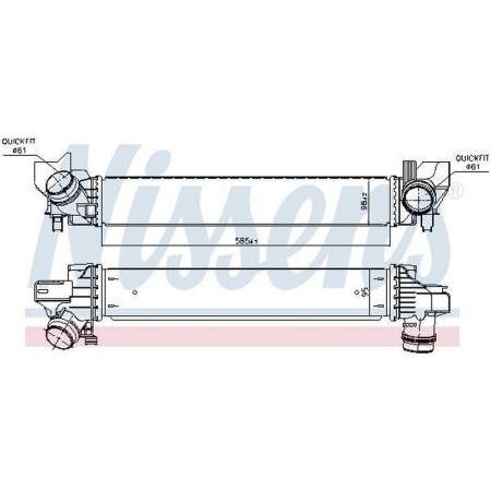 FMINT8 Intercooler maggiorato  Mini F57 Cabrio Cooper 1.5 (B38)  Forge Motorsport