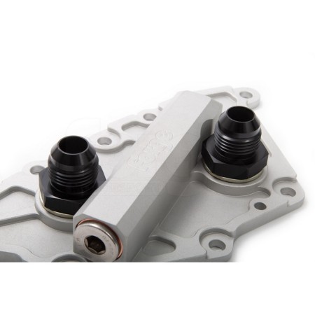 FMOC7 Piastra adattatore per montaggio radiatore olio su  Mini F57 Cabrio Cooper S 2.0 (B48)  Forge Motorsport