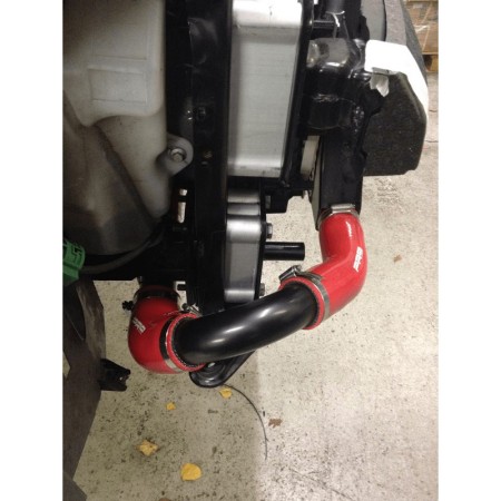 ATINTFT1-AUTO Airtec Intercooler maggiorato con tubi Fiat Abarth 500/595 (IHI) cambio MTA 1.4 tjet turbo ihi