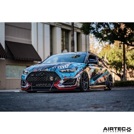 ATINTHYU2 Airtec Intercooler maggiorato con tubi Hyundai Veloster N manicotti
