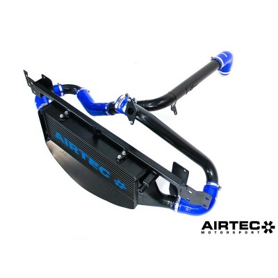 ATINTMAZ02 Airtec Intercooler maggiorato con tubi Mazda 3 mk2 MPS CON Crash Bar manicotti 2