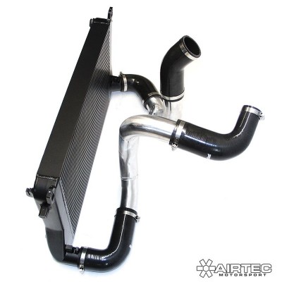 ATINTVAG32 Airtec Intercooler maggiorato con tubi Audi/Seat/VW telaio MQB EA888.3 1.8 e 2.0 TSI (lista in descrizione) manicotti 2