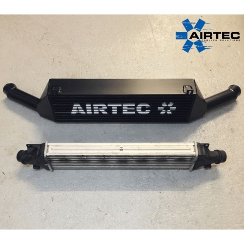 ATINTVAUX8 Airtec Intercooler maggiorato con tubi Opel Corsa D 1.4 Turbo manicotti