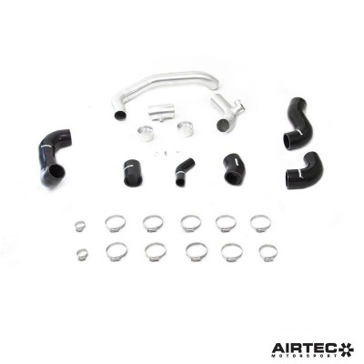 ATMSFO132 Airtec Tubi intercooler maggiorati Ford Focus mk4 ST 2.3 280cv turbo pipe manicotto siliconico turbina boost 2