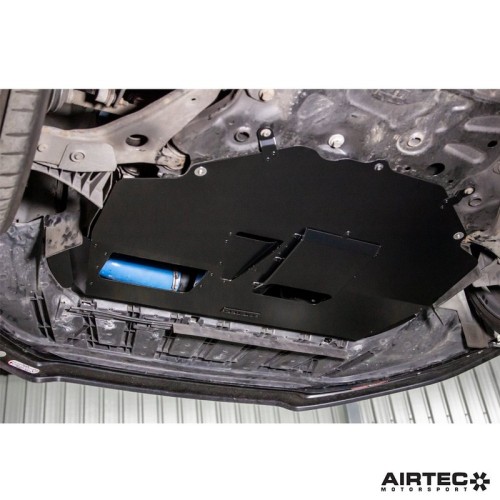 ATMSFO149 Airtec Paratia sotto motore/scocca in alluminio Ford Focus mk3 2.3 RS paratia coprimotore