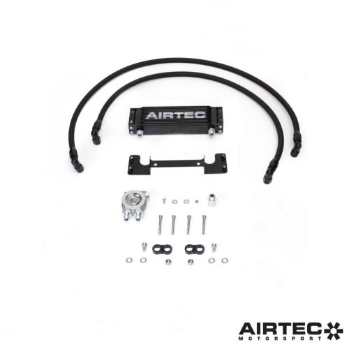 ATMSYGR04 Airtec Radiatore olio maggiorato Toyota Yaris mk4 GR 1.6T Gen.1 oil cooler raffreddamento sandwich termostato