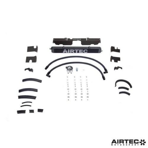 ATMSYGR31 Airtec Radiatore olio maggiorato Stage 3 Toyota Yaris mk4 GR 1.6T Gen.2 oil cooler raffreddamento sandwich termostato