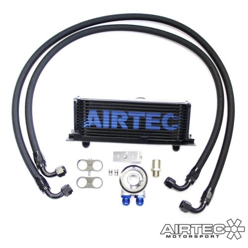 ATOILFO1 Airtec Radiatore olio maggiorato Ford Focus mk3 2.3 RS con piastra