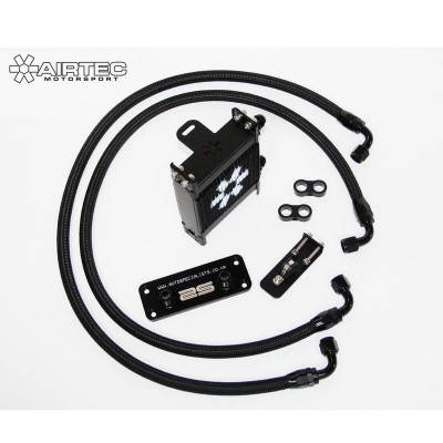 ATOILFO3 Airtec Radiatore olio remoto inferiore Race Ford Focus mk2 2.5 RS con piastra