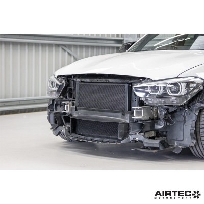 ATRADBMW2 Airtec Radiatore acqua per chargecooler BMW Serie 1-2-3-4 B48/B58 intercooler maggiorato sportivo 2