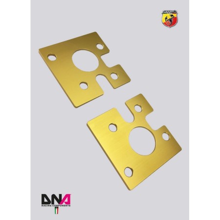 DNA Racing PC0064 Piastre camber posteriori Fiat Panda mk2 169 camber caster regolabili assetto campanatura