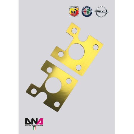 DNA Racing PC0080 Piastre camber posteriori Opel Corsa D incl. OPC camber caster regolabili assetto campanatura