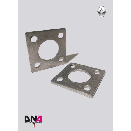 DNA Racing PC0086 Piastre camber posteriori Renault Clio 2 incl. RS camber caster regolabili assetto campanatura