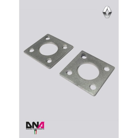 DNA Racing PC0086 Piastre camber posteriori Renault Clio 2 incl. RS camber caster regolabili assetto campanatura