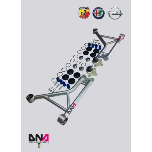 DNA Racing PC0135 Trapezi anteriori Opel Corsa E incl. OPC camber caster regolabili assetto campanatura