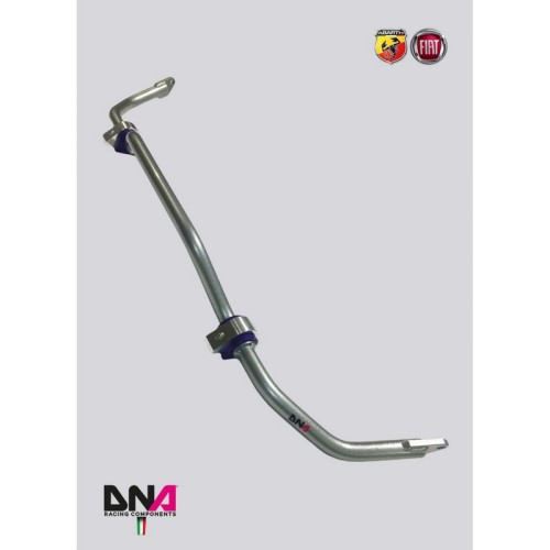 DNA Racing PC0288 Barra antirollio anteriore Abarth 500/595/695 assetto telaio pianale rinforzo duomi