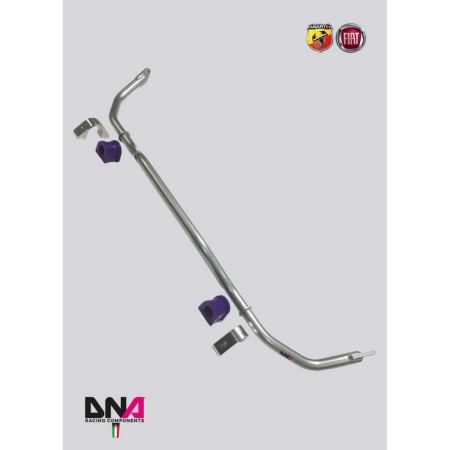 DNA Racing PC0288 Barra antirollio anteriore Abarth 500/595/695 assetto telaio pianale rinforzo duomi