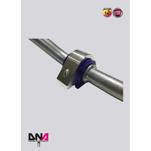 DNA Racing PC0288 Barra antirollio anteriore Abarth 500/595/695 assetto telaio pianale rinforzo duomi