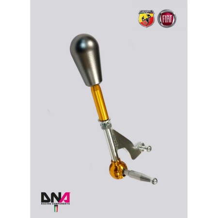DNA Racing PC0401 Leva cambio stage 2 Abarth 500/595/695 leveraggio pomello shifter short